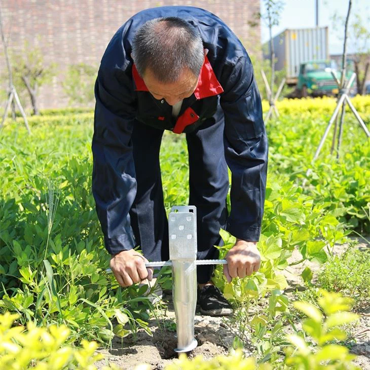 screw pile installation